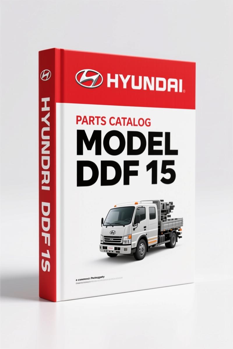 Hyundai HDF 15, HDF 18 Parts Catalog – 223 Pages of OEM Part Numbers