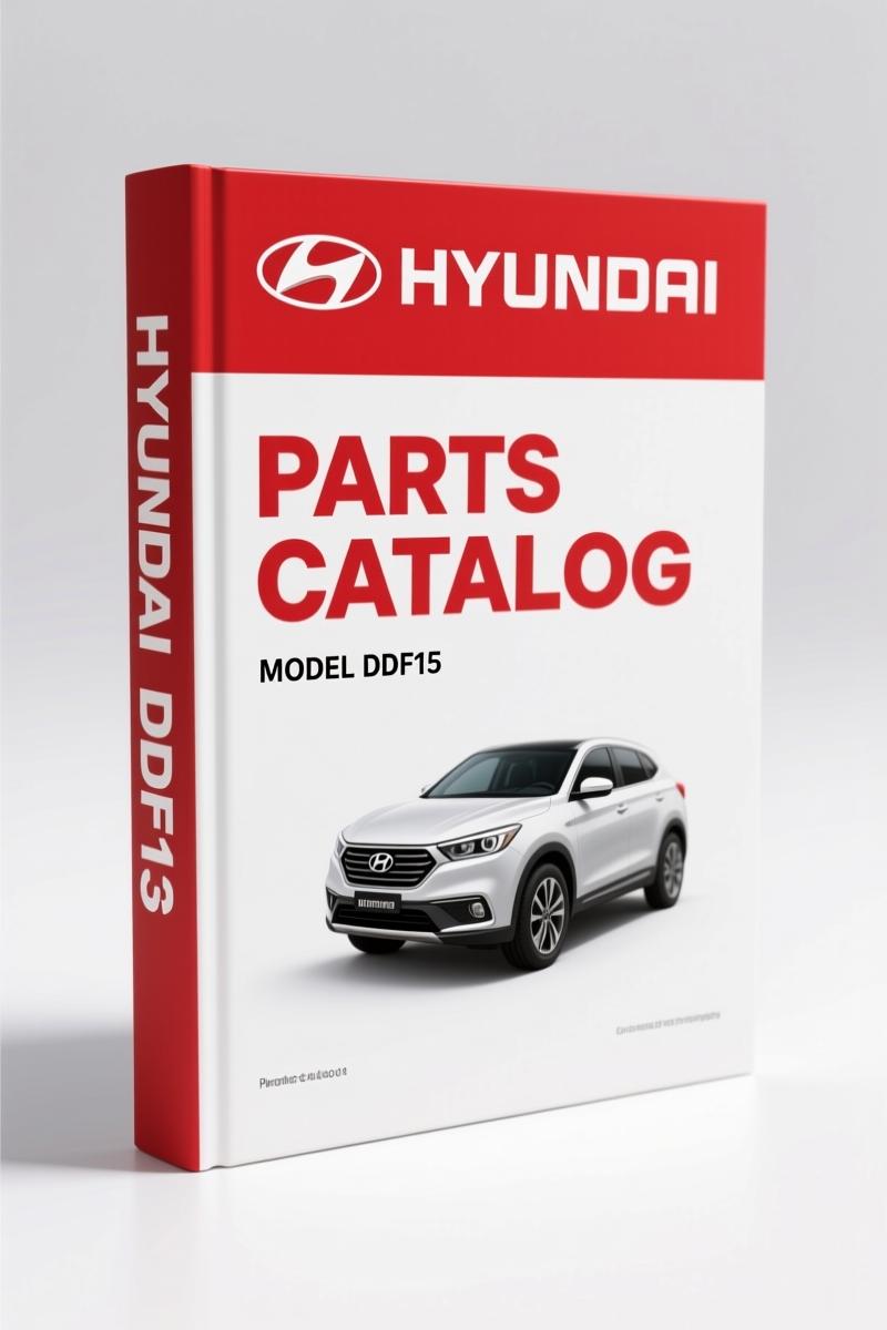 Hyundai HDF15, HDF18 Parts Catalog – 253 Pages OEM Part Data