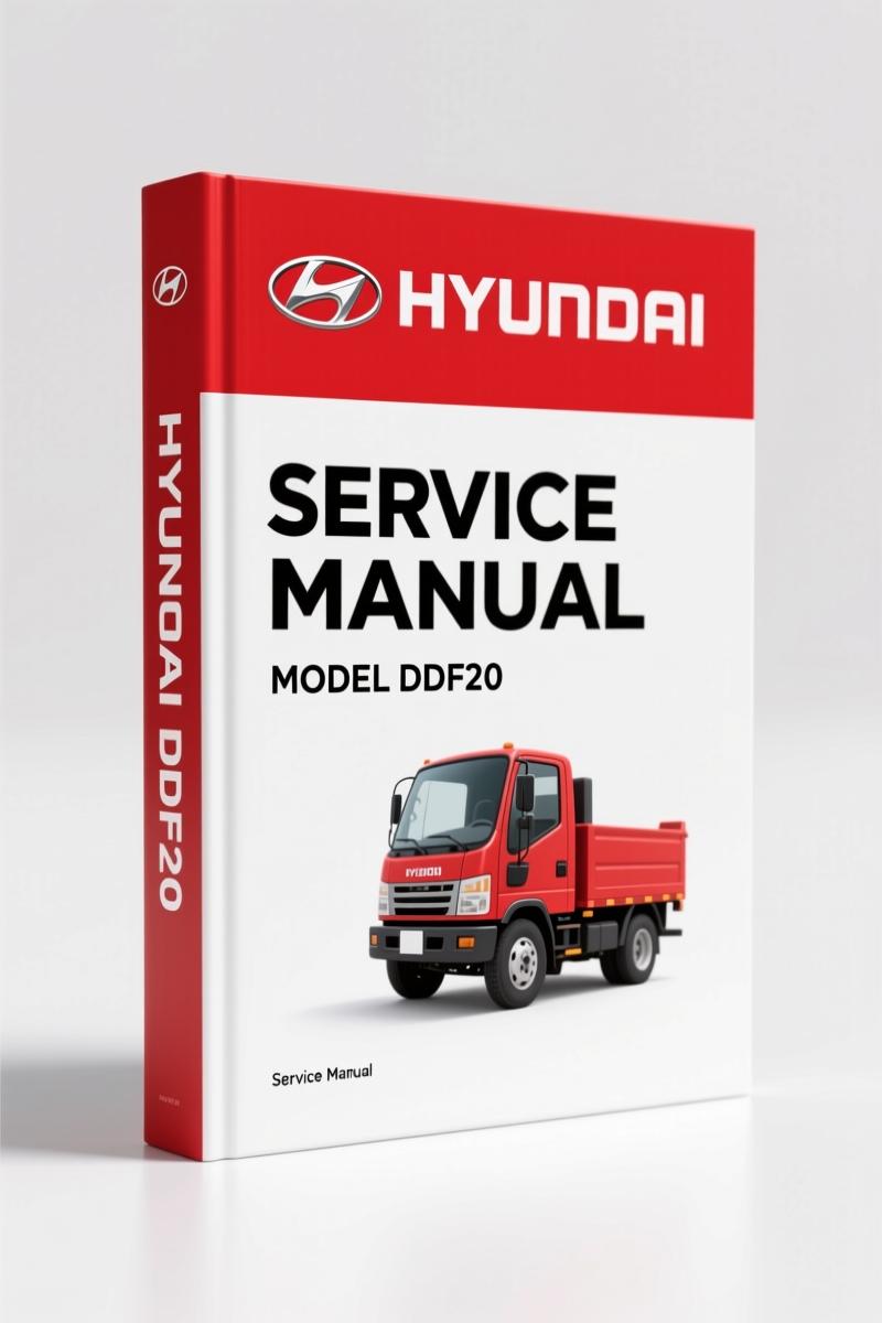 Hyundai HDF20, HDF30 Service Manual – 219 Pages of Factory Specs