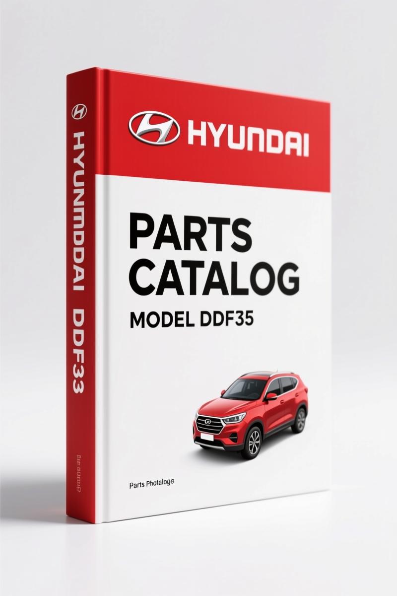 Hyundai HDF35, HDF45 Parts Catalog – 275-Page OEM Parts Manual