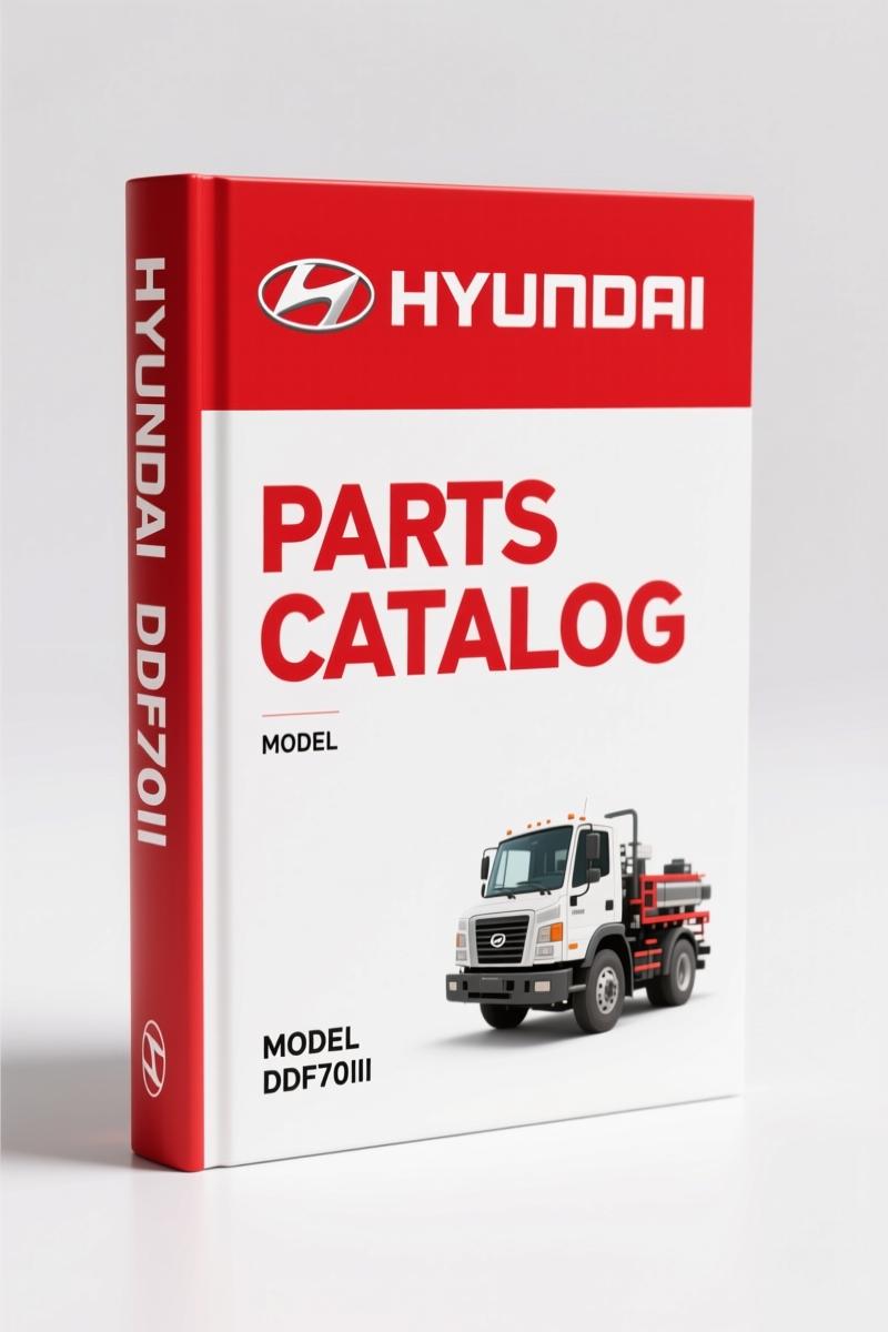 Hyundai HDF50III, HDF70III Parts Catalog – 359-Page OEM Reference