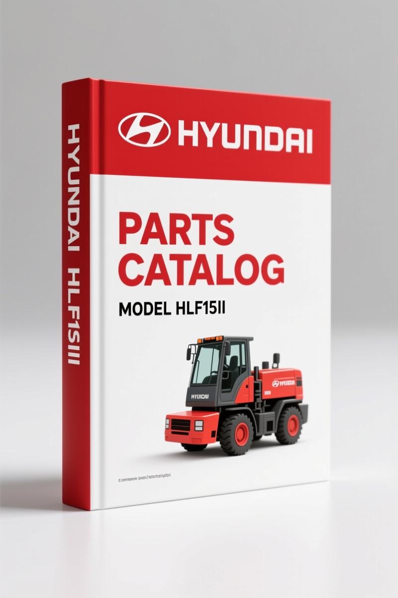 Hyundai HLF15II, HLF18II Parts Catalog – 301 Pages Factory Data