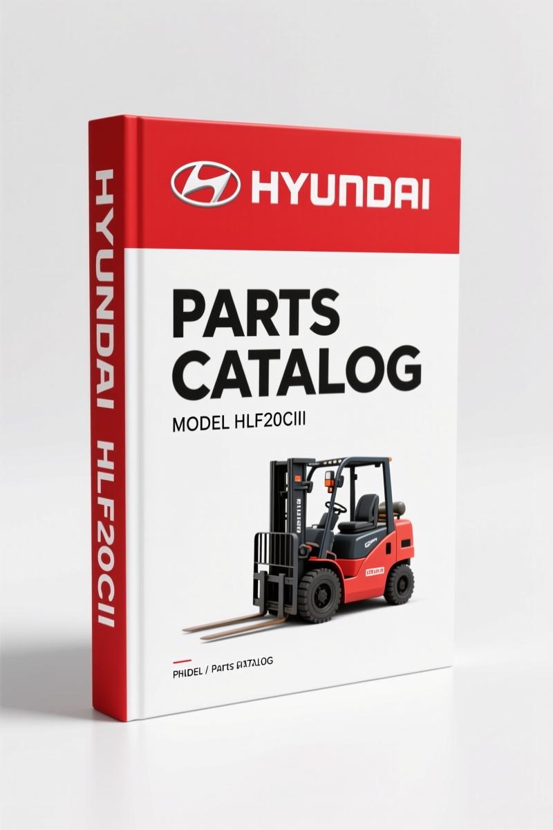 Hyundai HLF30CII, HLF20CII, HLF25CII Parts Catalog - 291 Pages