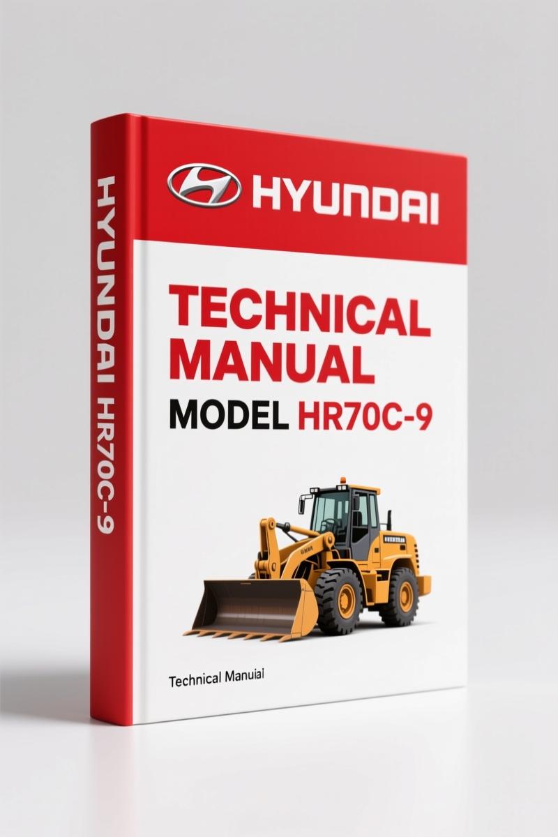 Hyundai HR70C-9, HR110C-9, HR120C-9, HR140C-9 Technical Manual – 166 Pages