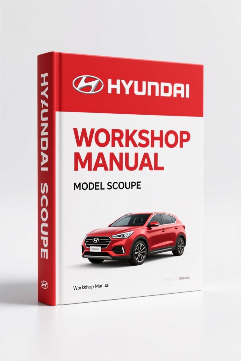 Hyundai Scoupe 1993 Workshop Manual – OEM Factory Specs
