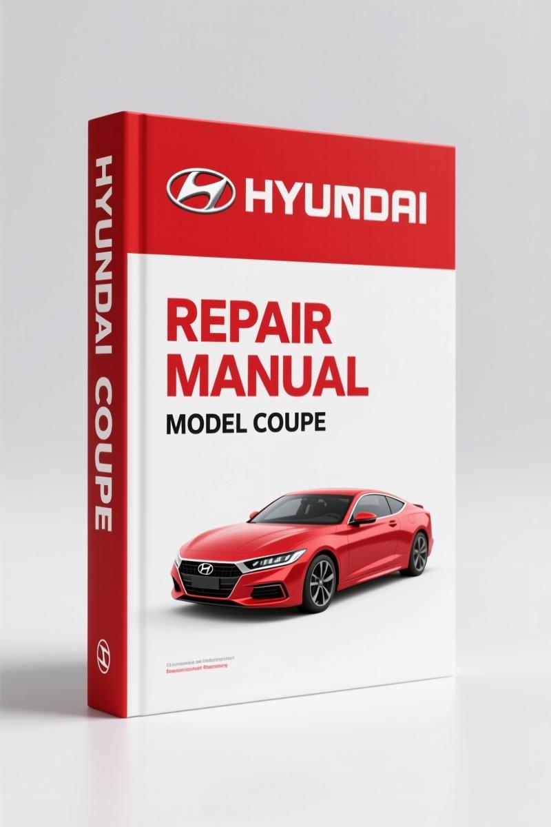 Hyundai TIBURON, COUPE 2001 Repair Manual – Factory Body Repair Specs
