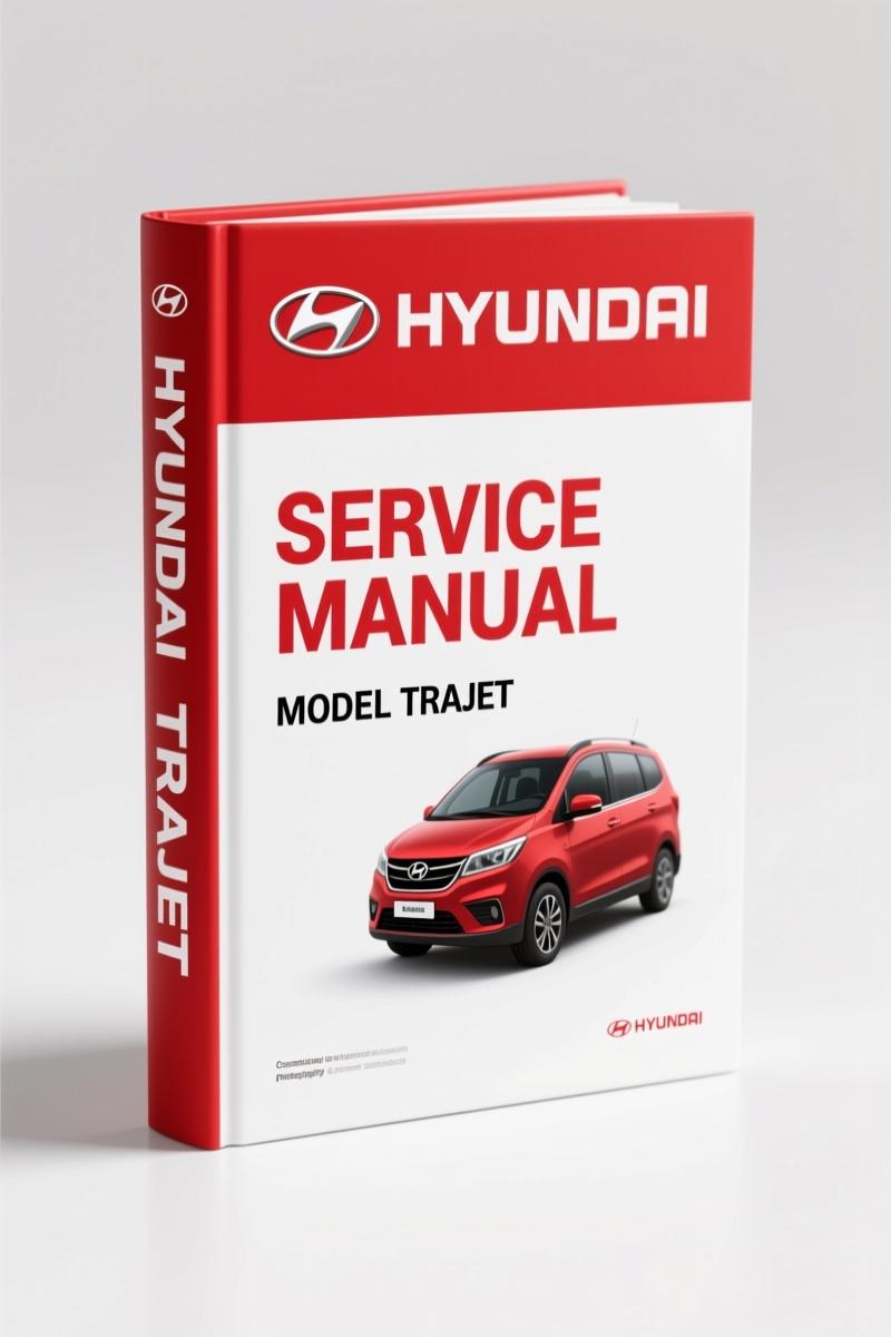 Hyundai Trajet 1999 Service Manual – 997-Page OEM Specs