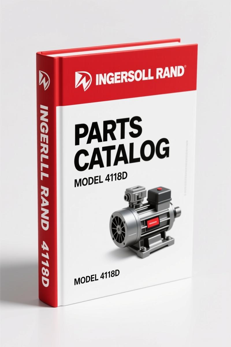 Ingersoll Rand 3118D, 4118D Parts Catalog – OEM 73-Page Index