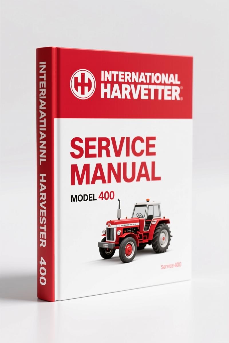 International Harvester 300, 400 Service Manual – OEM Factory Specs