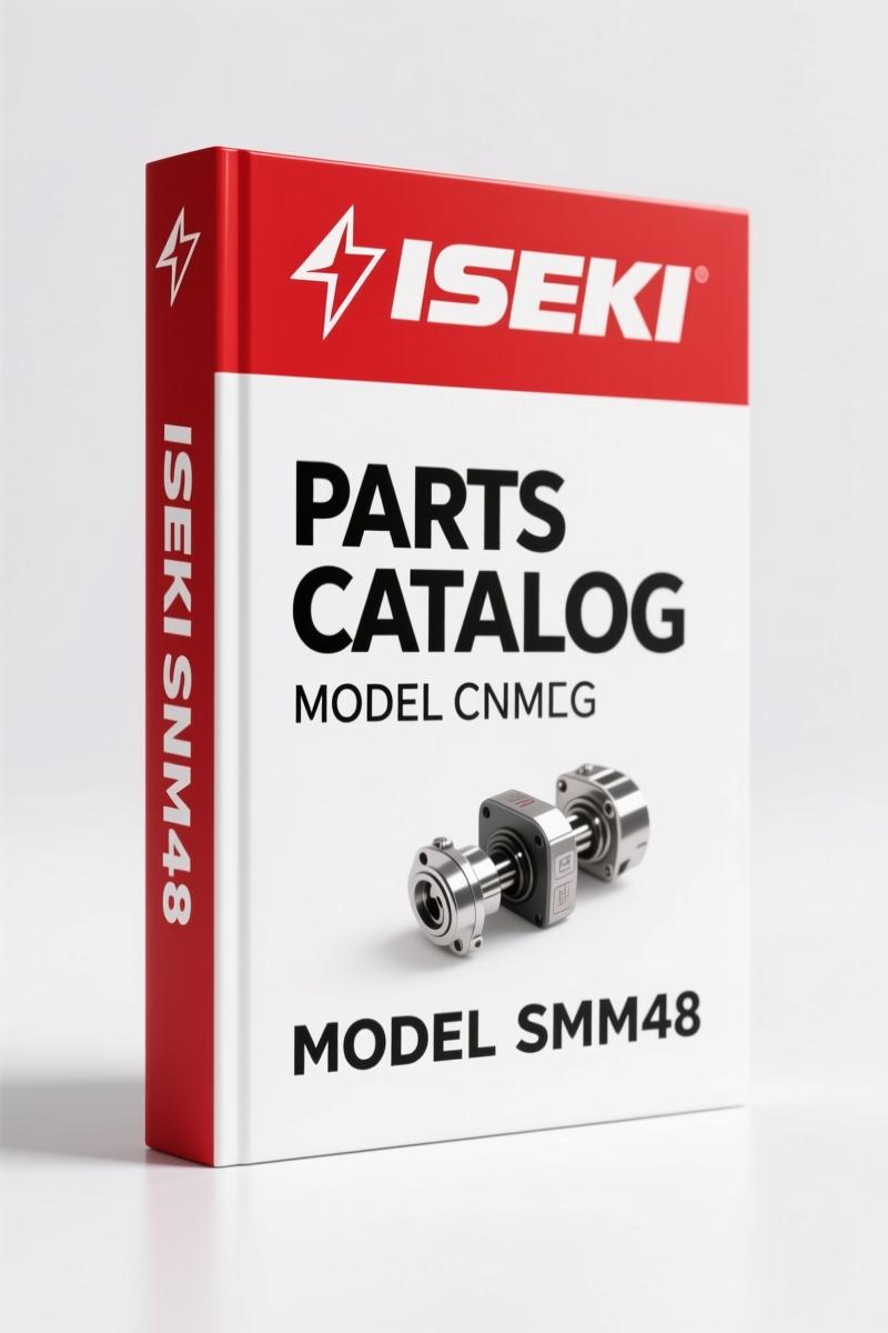 Iseki SSM48, SSM60, SSM54 2013 Parts Catalog – OEM Diagrams