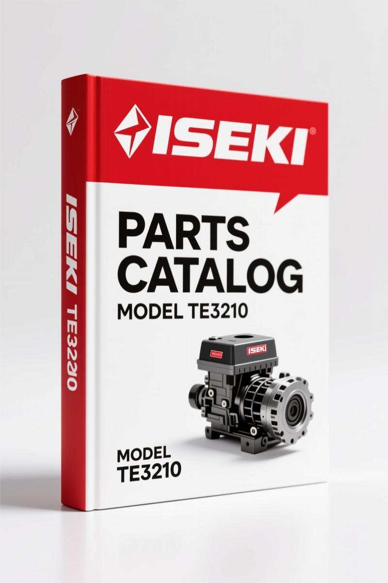 Iseki TE3210 Parts Catalog – 242 Pages OEM Diagrams