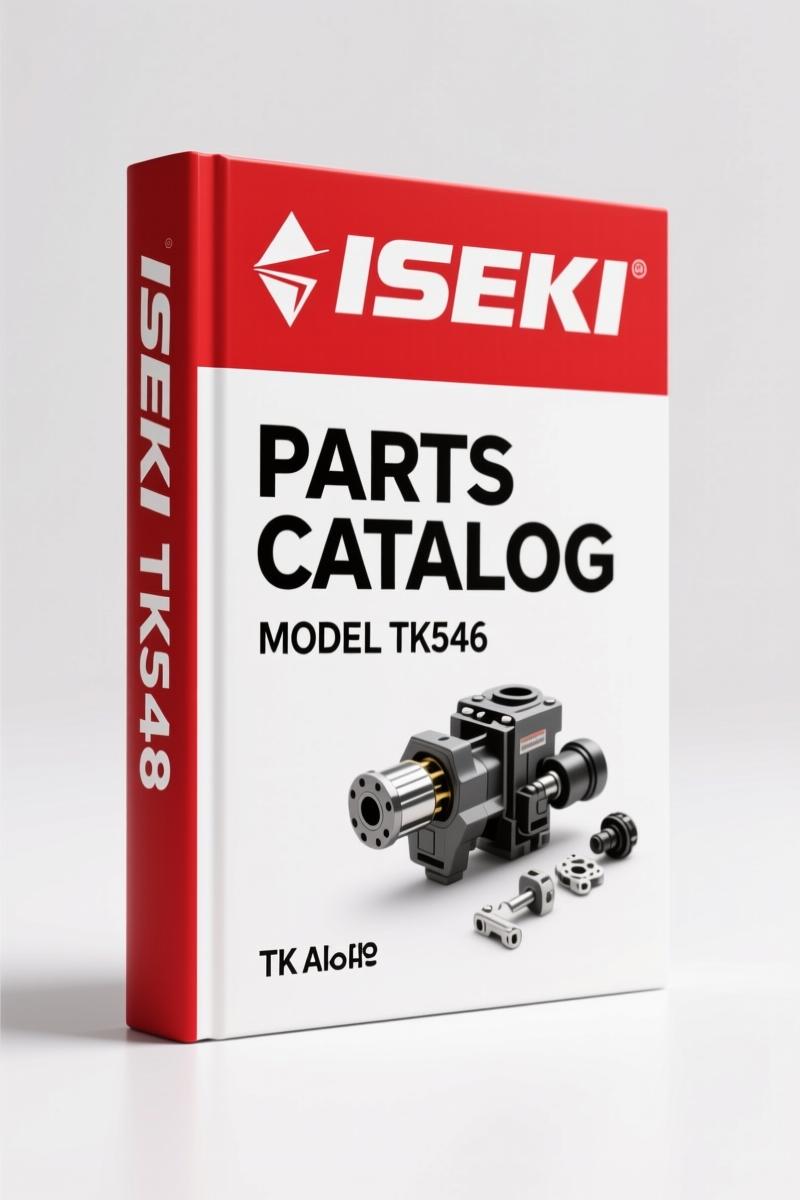 Iseki TK546 2003 Parts Catalog – 396 Pages OEM