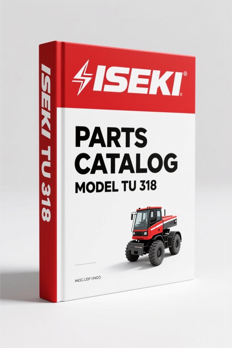 Iseki TU 315, TU 318, TU 320, TU 324 1989 Parts Catalog – Factory Cab Diagrams