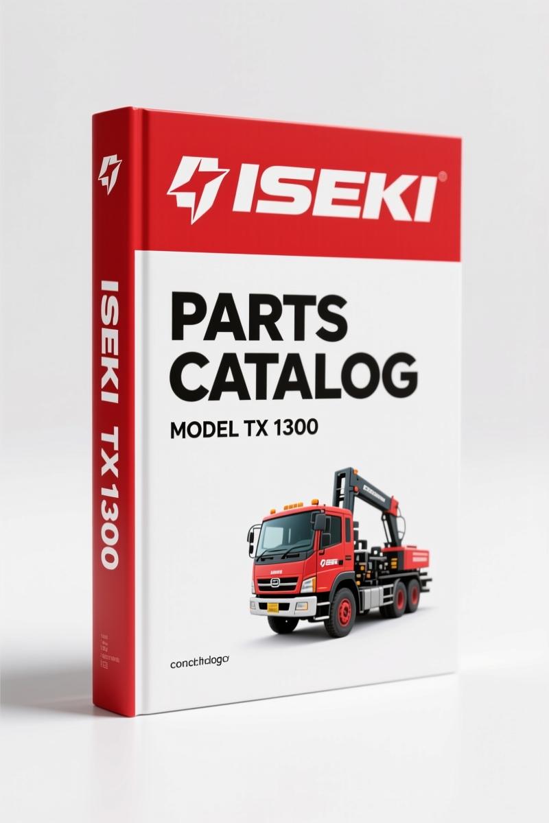 Iseki TX 1300, 1500 Parts Catalog – 214 Pages of OEM Diagrams