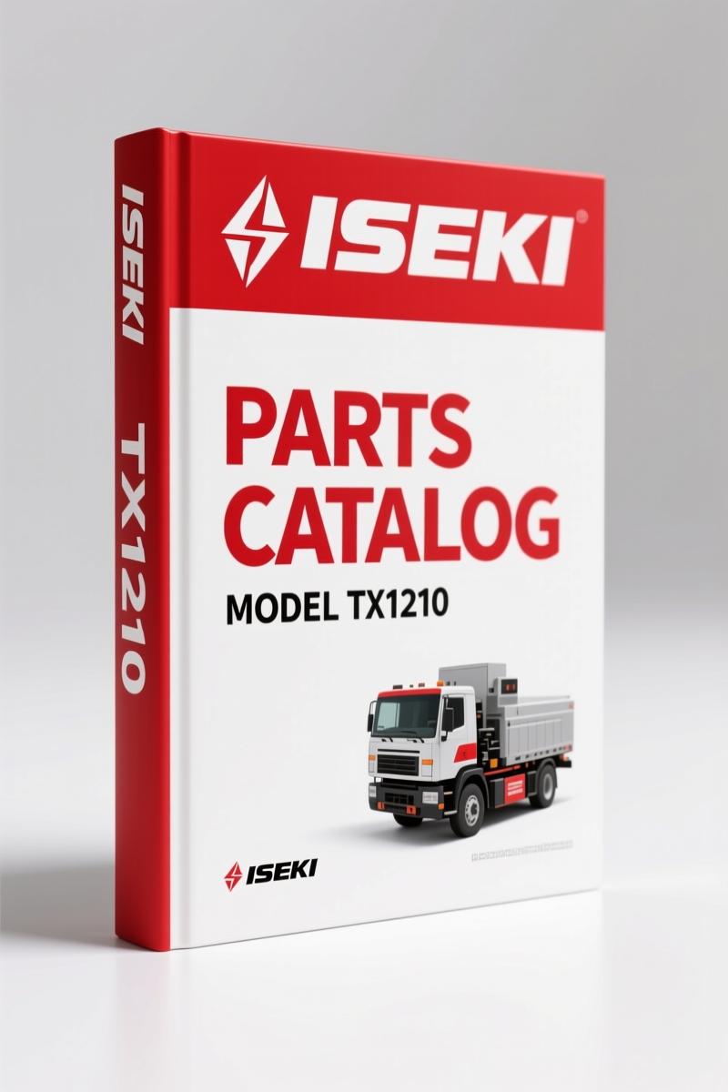 Iseki TX1210, TX1210F Parts Catalog – 135-Page OEM Factory Manual
