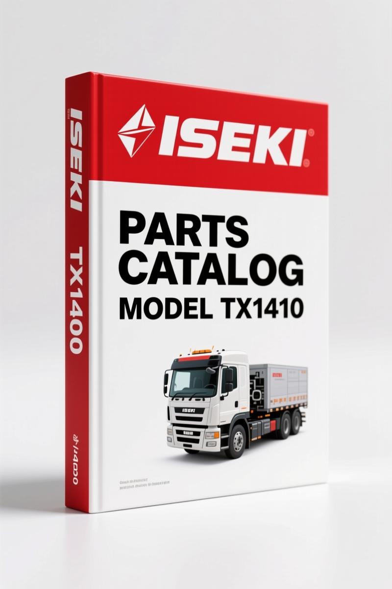 Iseki TX1410 Parts Catalog – 64 Pages OEM Parts List