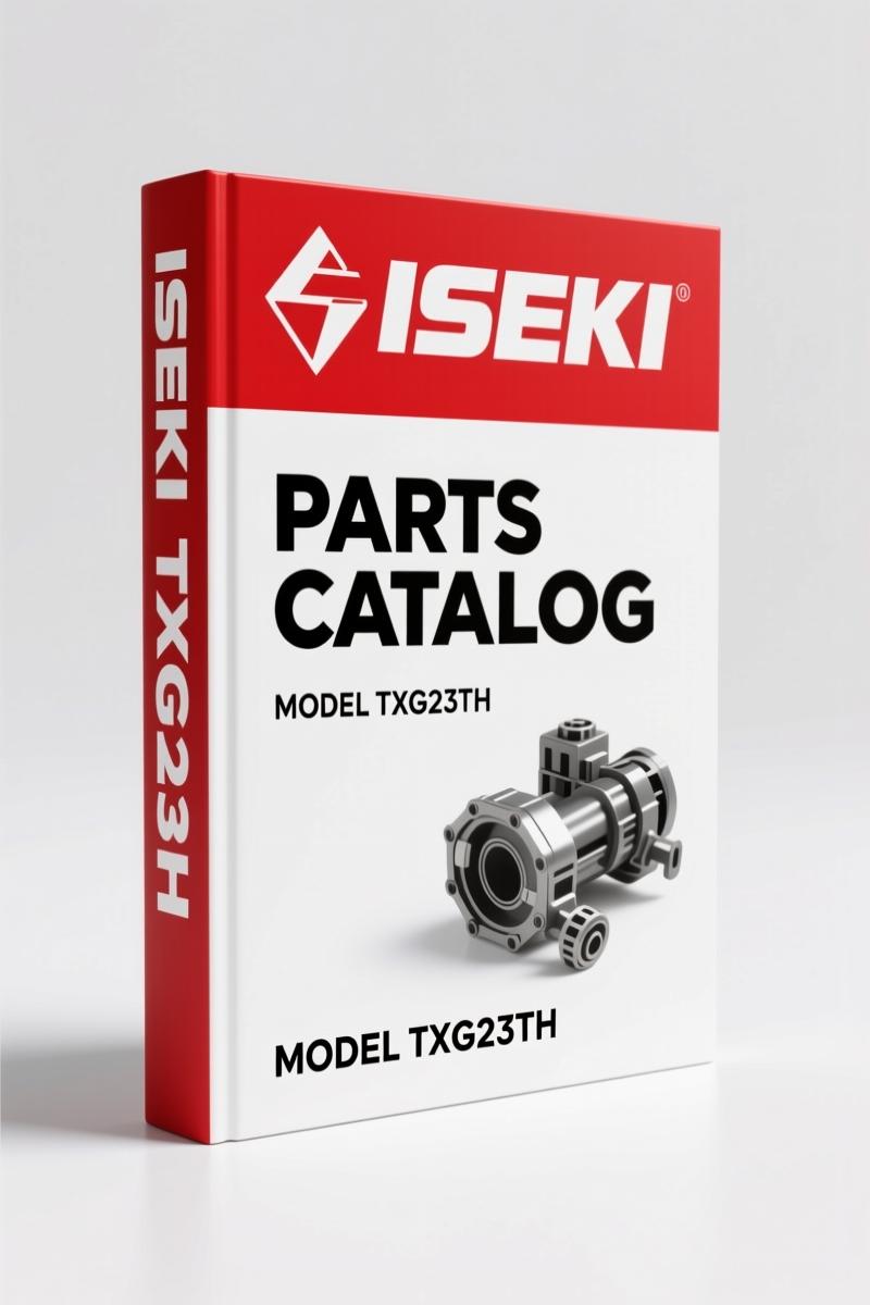 Iseki TXG23, TXG23FH, TXG23TH Parts Catalog – 225 Pages OEM