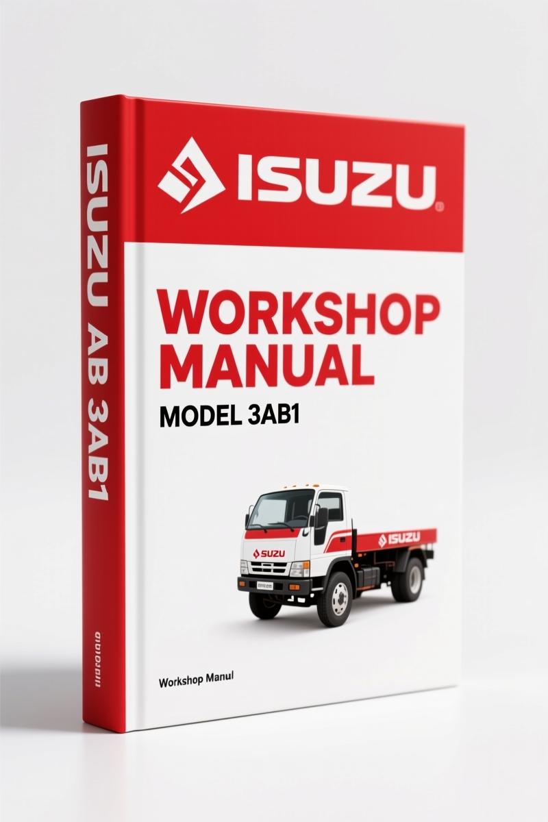Isuzu 2AA1, 3AA1, 2AB1, 3AB1 Workshop Manual – 134 Pages of OEM Engine Data