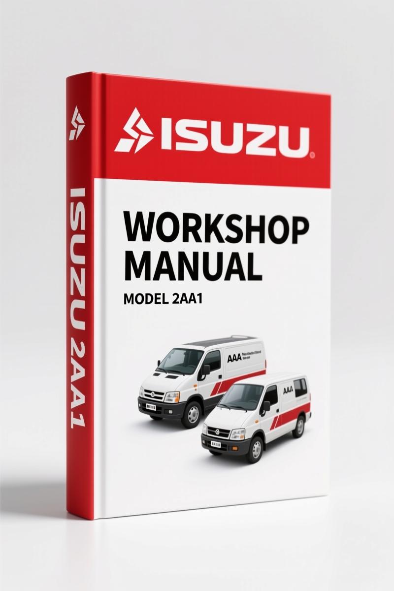 Isuzu 2AA1, 3AA1, 2AB1, 3AB1 Workshop Manual – 134 Pages