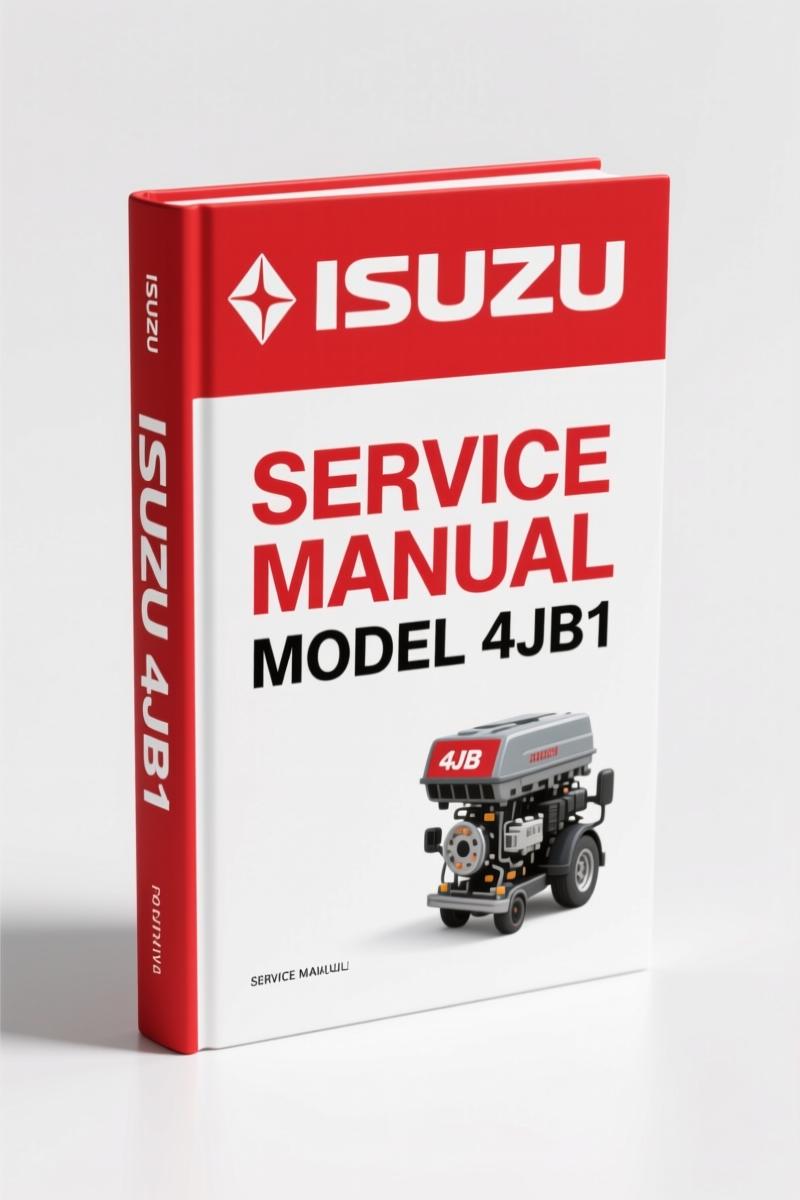 Isuzu 4JB1 Service Manual – 50 Pages of Factory Specs for Diesel Engine Repair