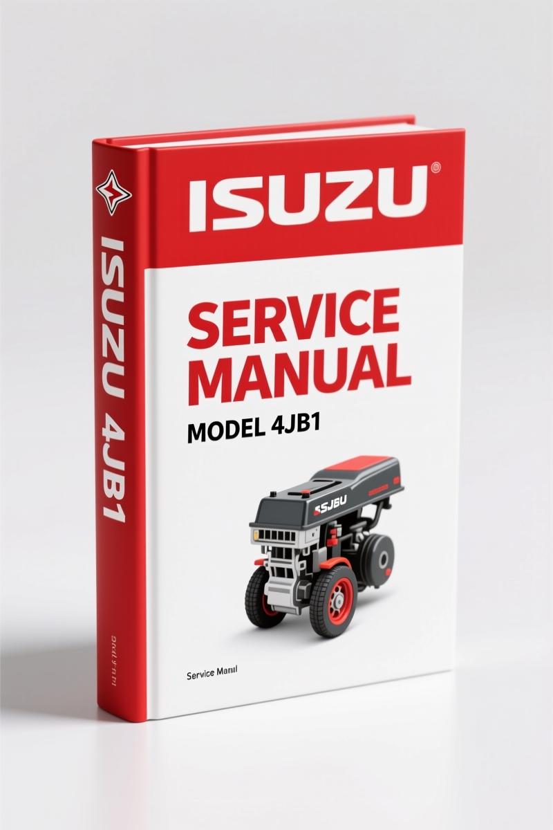 Isuzu 4JB1, 4JG2, 4JH1-TC, 4HF1, 4HE1-TC Service Manual – 293 Pages OEM