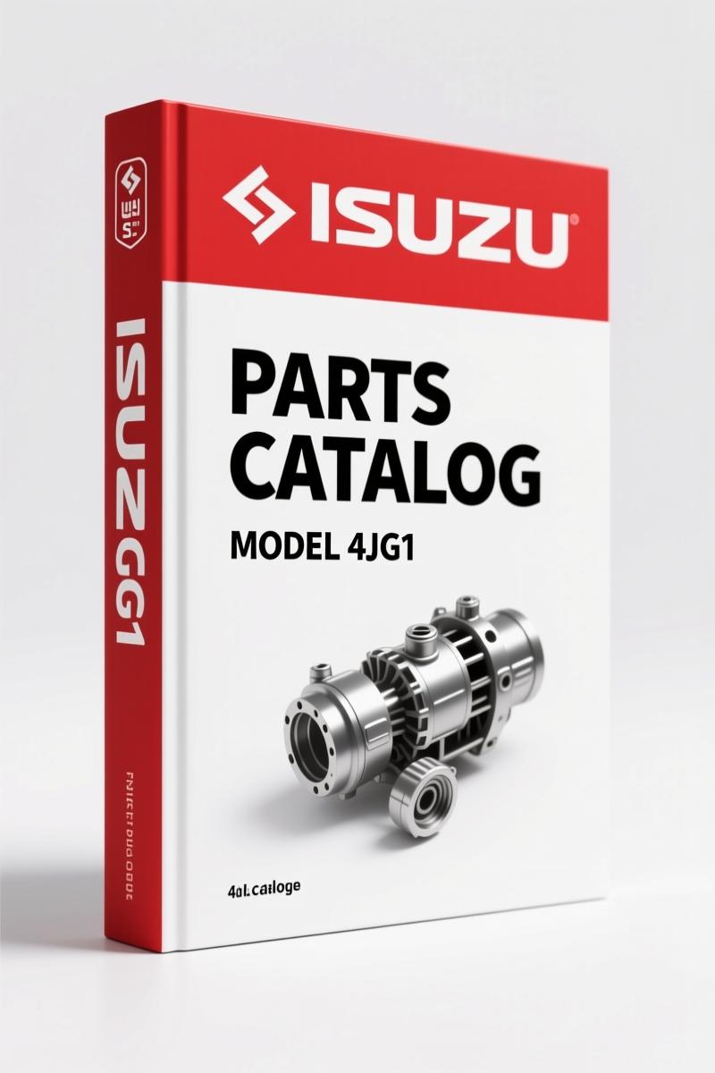 Isuzu 4JG2, 4JG1 Parts Catalog – 364 Pages of Factory Exploded Diagrams