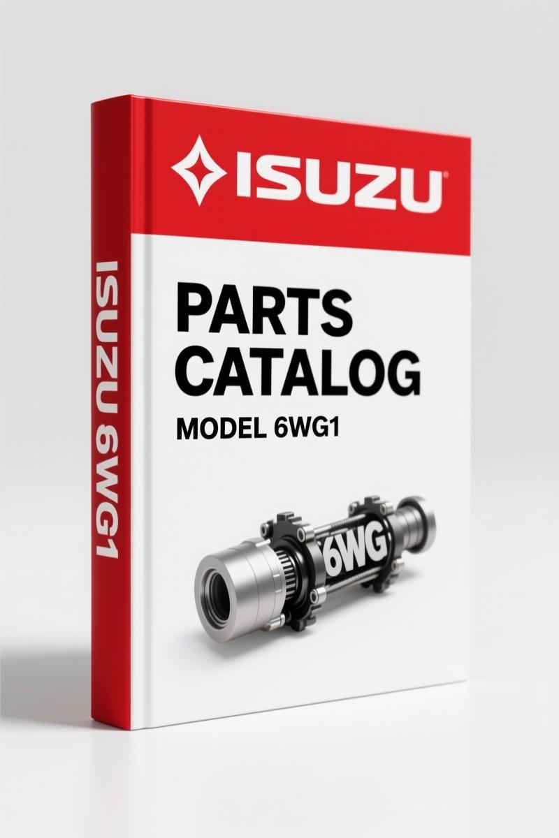 Isuzu 6WG1 Parts Catalog – 207 Pages of Factory Exploded Diagrams