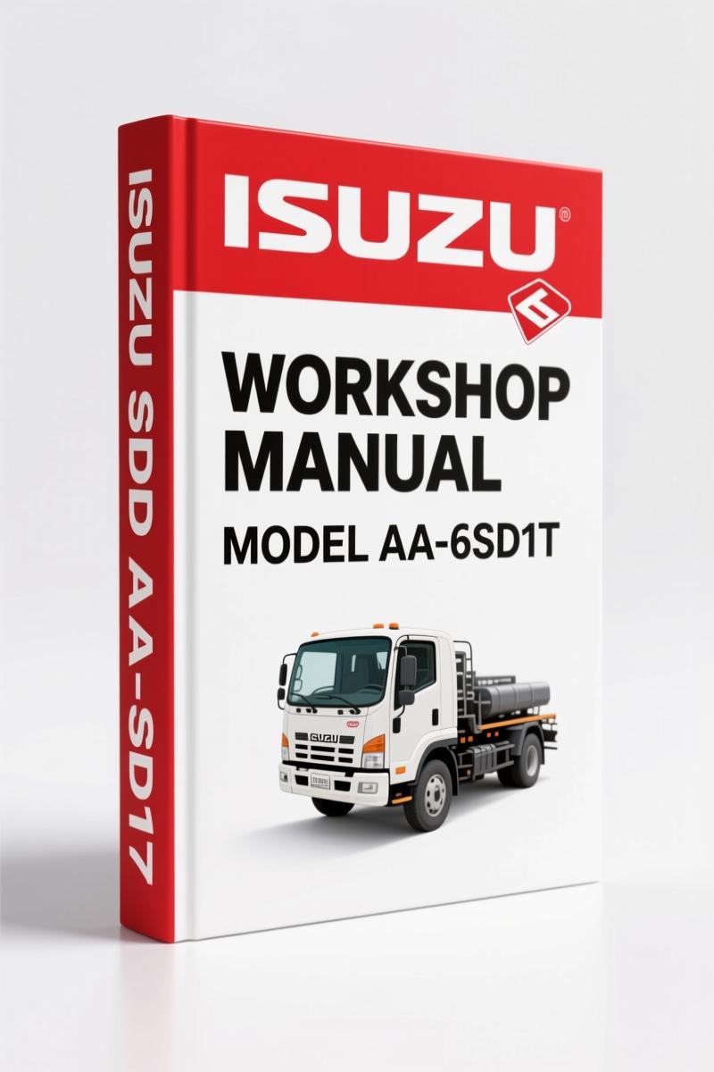 Isuzu AA-6SD1T Workshop Manual – 243 Pages of OEM Engine Service Data
