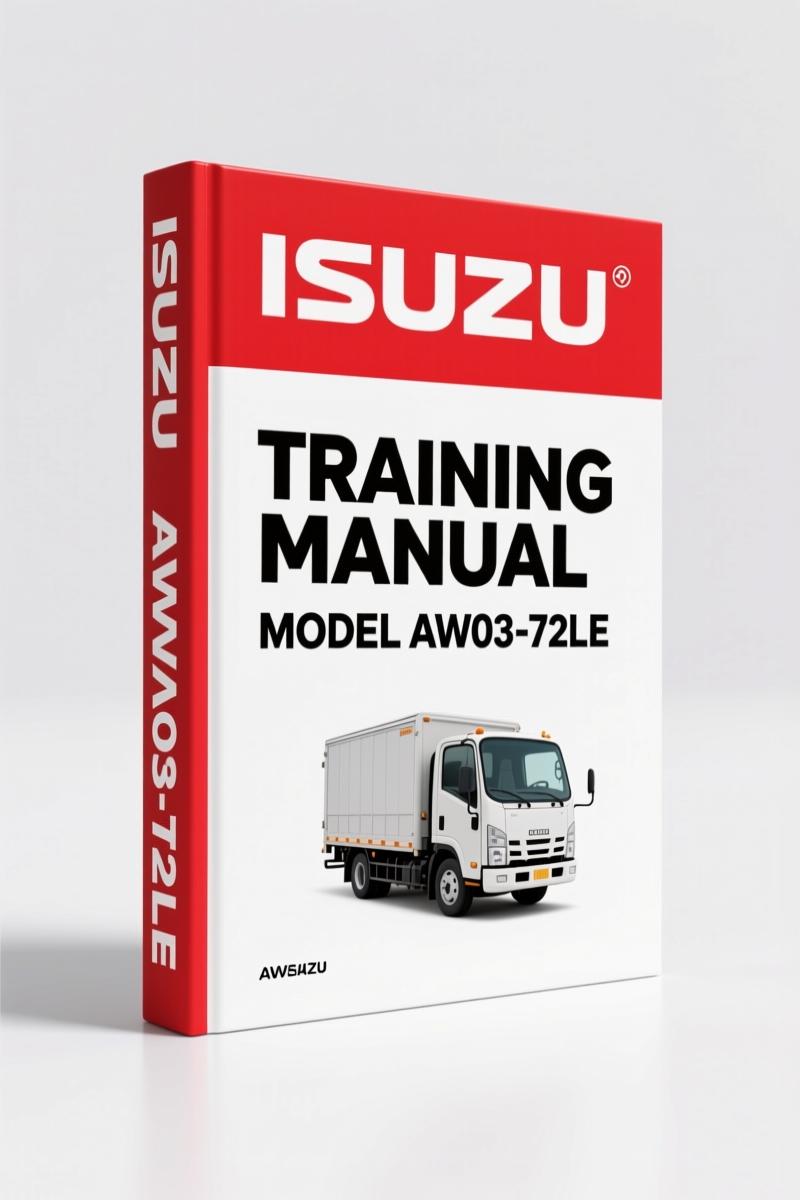 Isuzu AW03-72LE Training Manual – Factory Specs