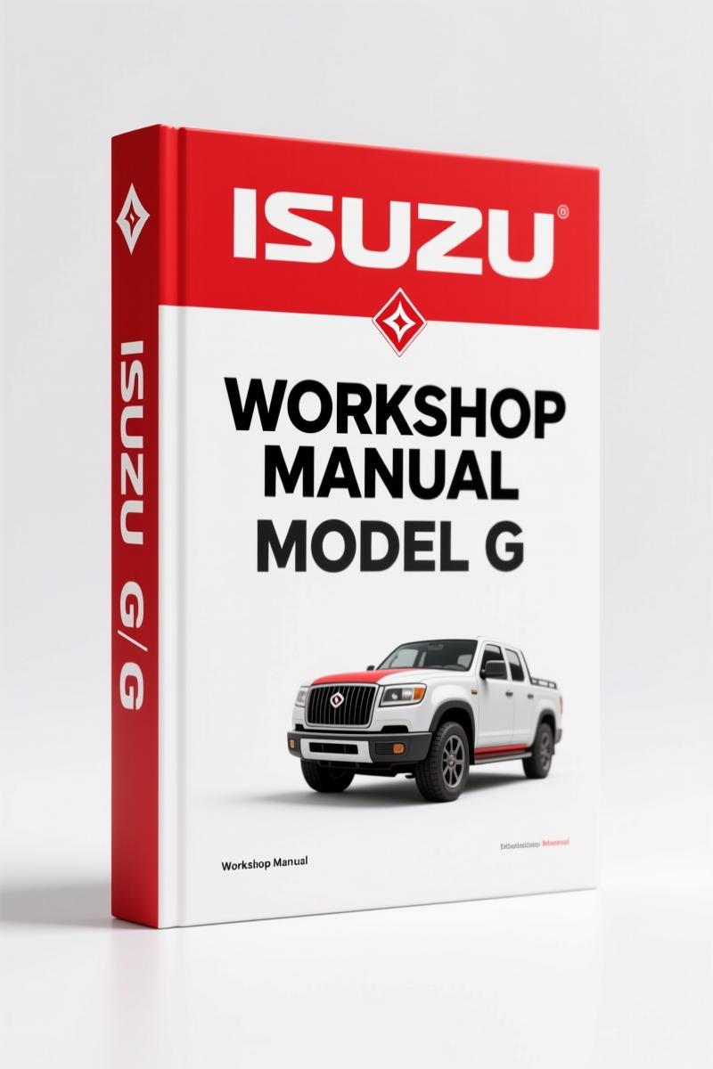 Isuzu F, G 2008 Workshop Manual – Factory Engine Data