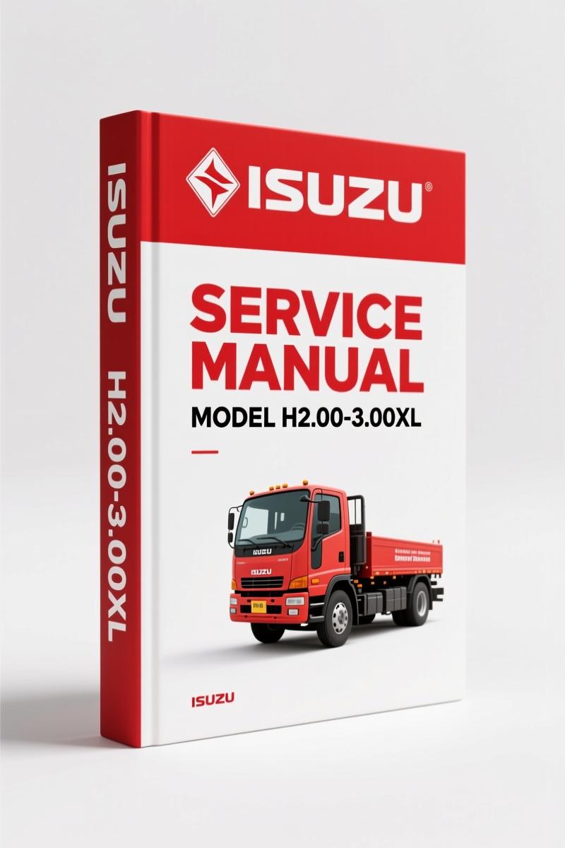 Isuzu H2.00-3.20XM, H40-65XM, H2.00-3.00XL, H40-60XL Service Manual – Factory Electrical Diagnostics