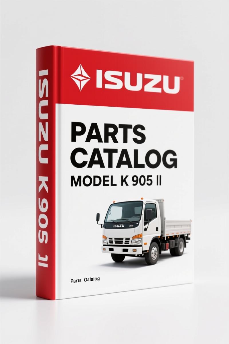 Isuzu K 905 Ⅱ Parts Catalog – 204 Pages OEM Diagrams