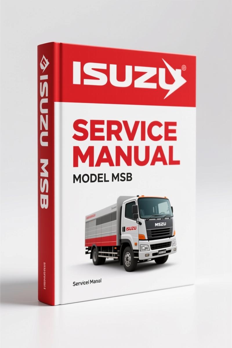 Isuzu MSA, MSB Service Manual – 23 Pages of Factory Transmission Data