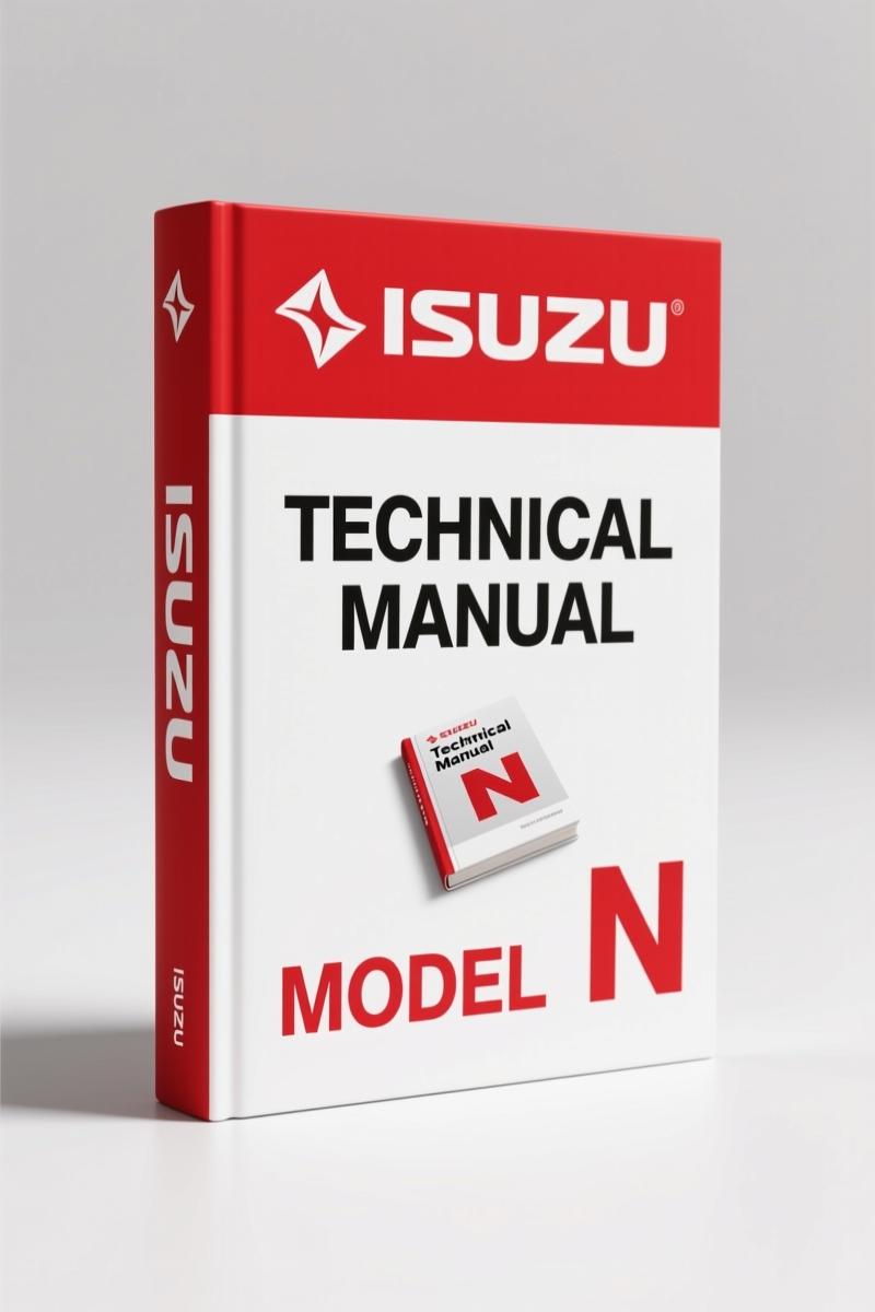 Isuzu N Technical Manual – 62 Pages Factory Engine Data for 4JB1-TC