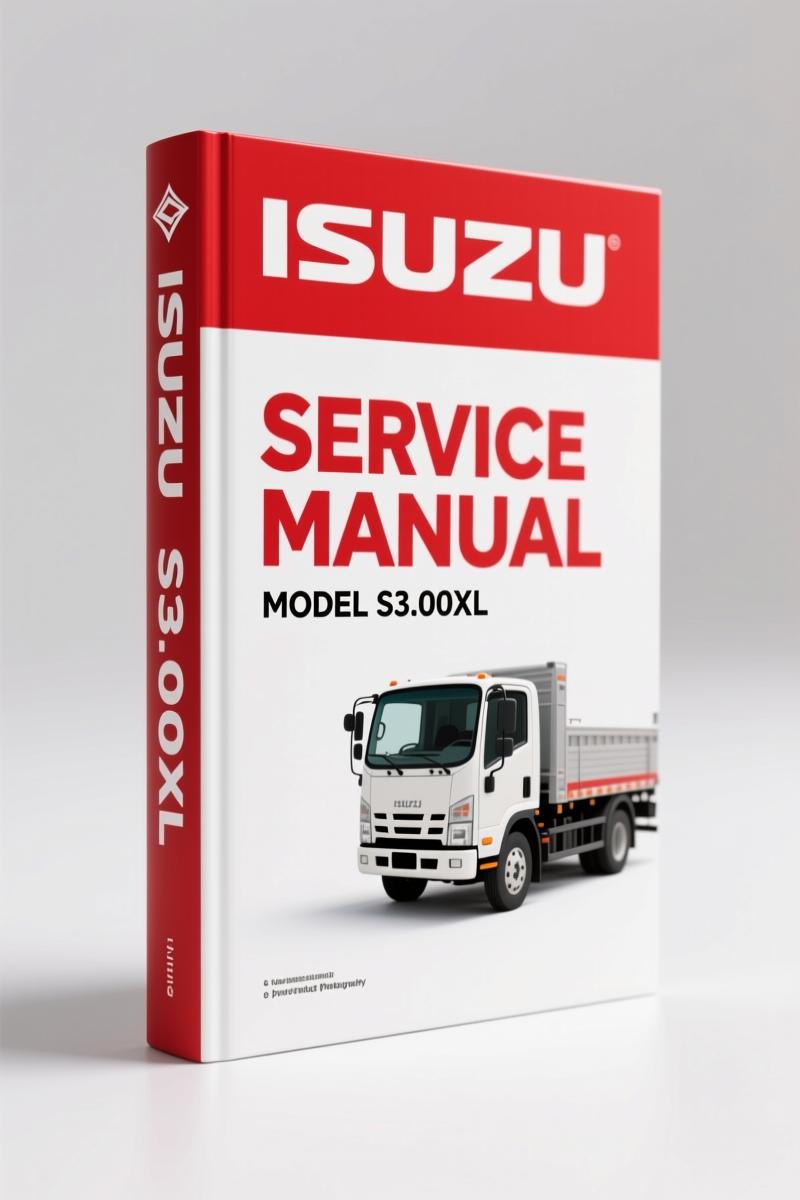 Isuzu S1.25, S3.00XL, H2.00XM, H3.20XM Service Manual – 38 Pages
