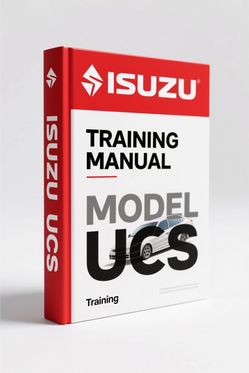 Isuzu TFR, TFS, UCR, UCS Training Manual – 4JJ1-TC Engine