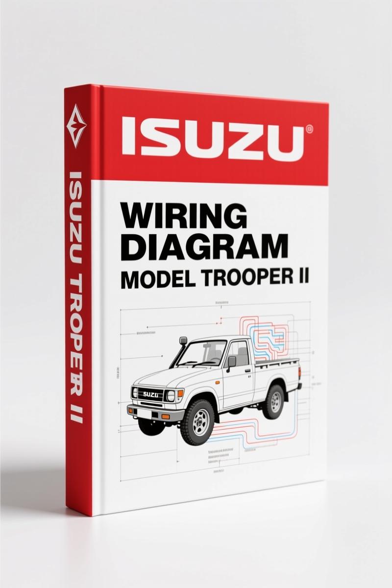 Isuzu Trooper, Trooper II 1998 Wiring Diagram – 20 Pages OEM Schematics