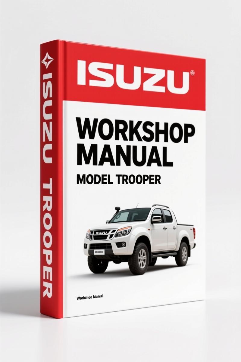 Isuzu Trooper 1994 Workshop Manual – 1928 Pages of Factory Spec Data