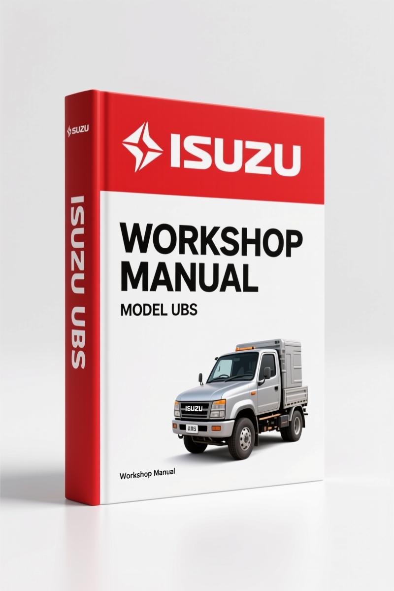 Isuzu UBS 1999 Workshop Manual – 7070 Pages of Factory Service Data