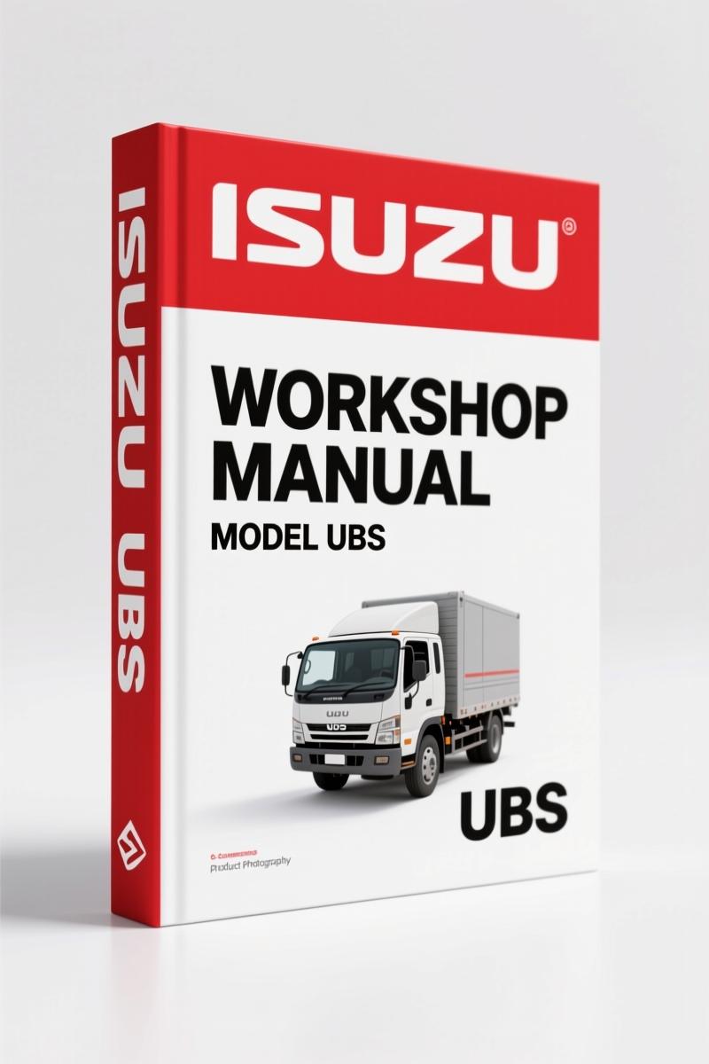 Isuzu UBS 1999 Workshop Manual – Factory Service Specifications for Trooper, Rodeo, Amigo, Vehicross