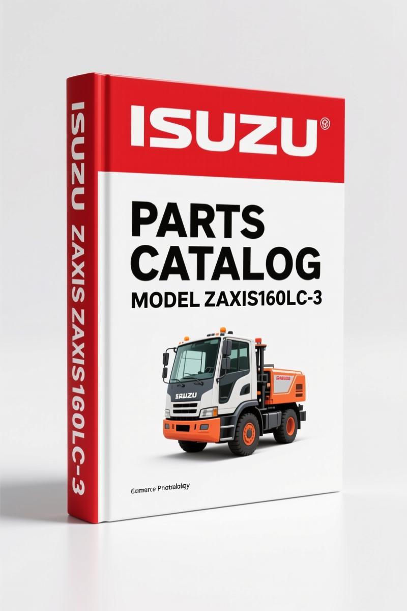 Isuzu ZAXIS160LC-3 Parts Catalog – 538-Page OEM Parts Reference