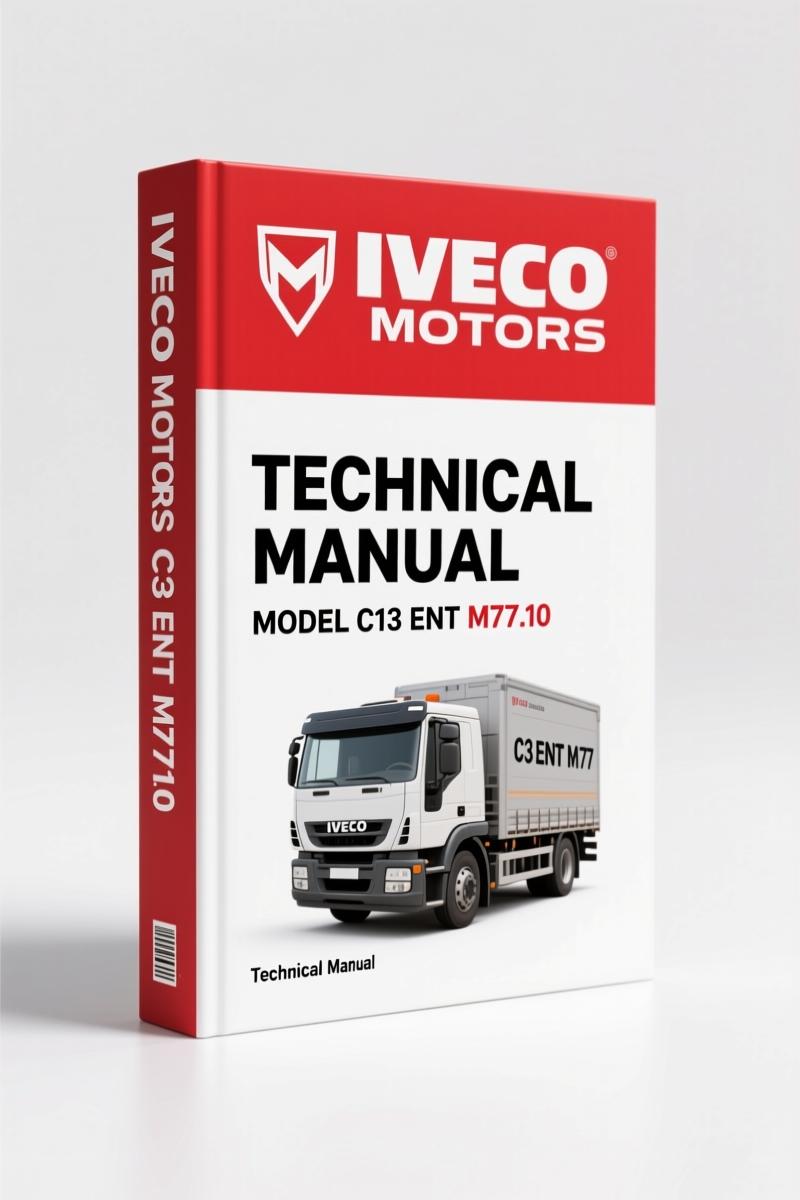 Iveco Motors C13 ENT M77.10 2007 Technical Manual – Marine Engine Specs
