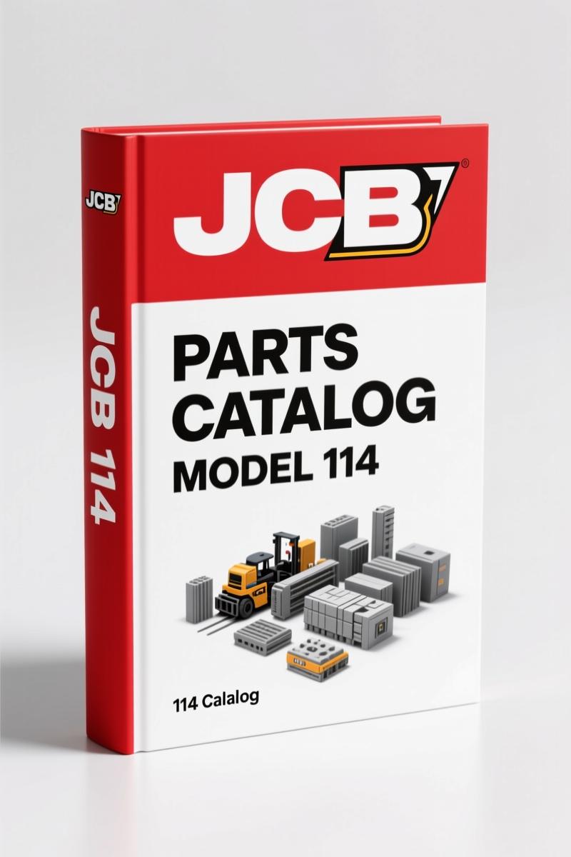 JCB 112, 114 1981 Parts Catalog – Factory-Indexed Component Data