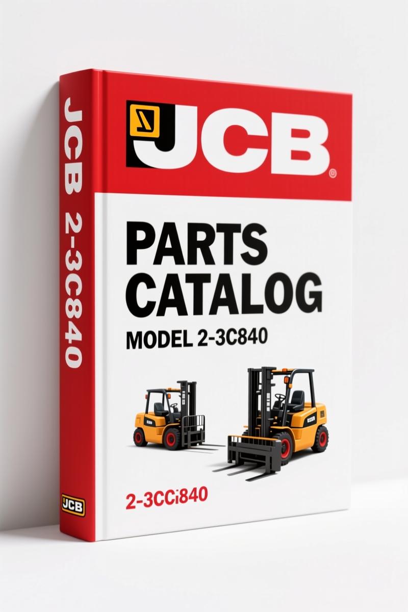 JCB 2-3C840 Parts Catalog – 226-Page Factory Component Index