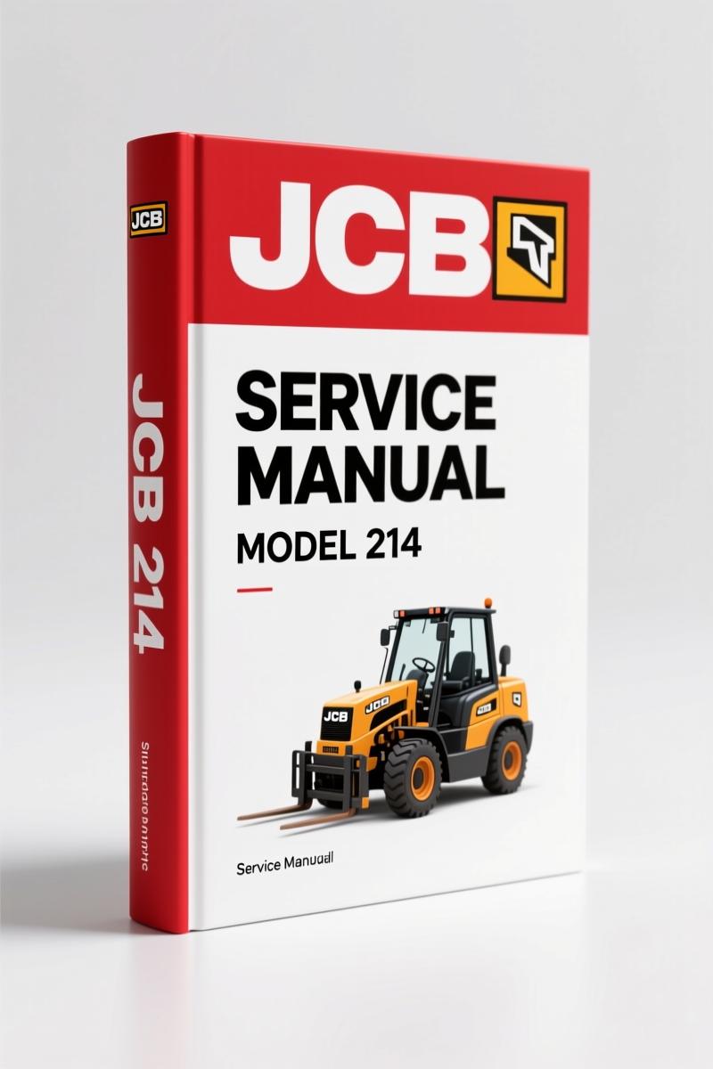 JCB 3CX, 4CX, 214, 215, 214e Service Manual – 890 Pages Factory Specs