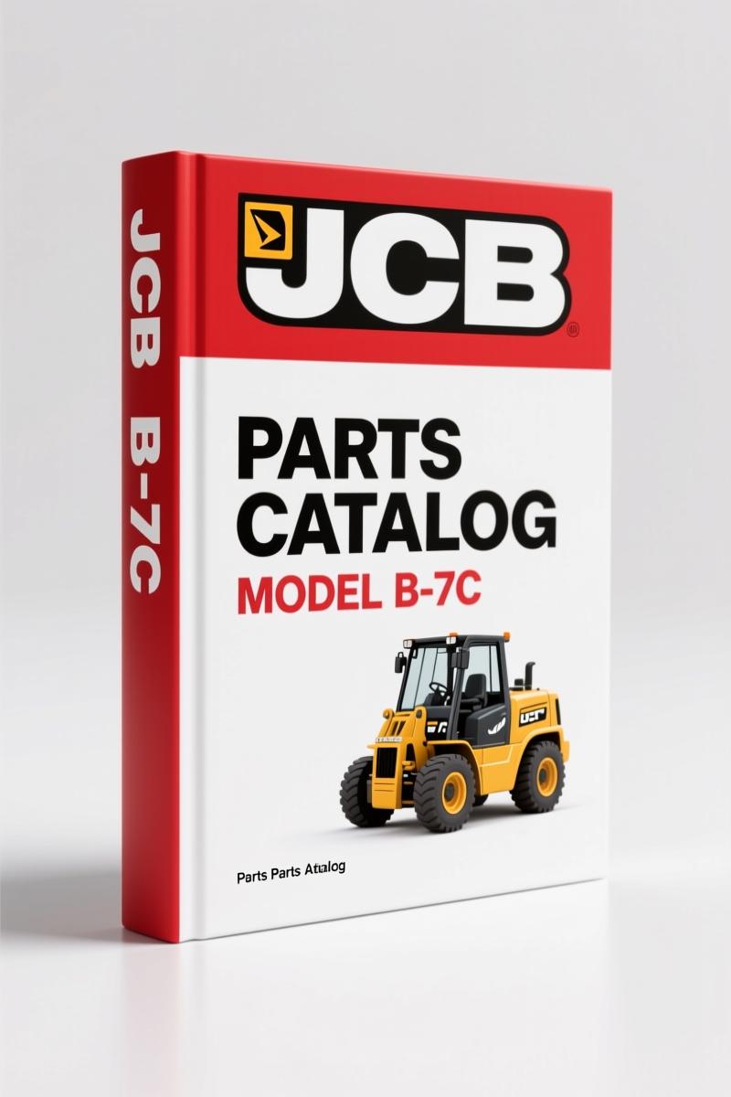 JCB B-7C Parts Catalog – Factory-Indexed Component Identification for B-7C Excavator