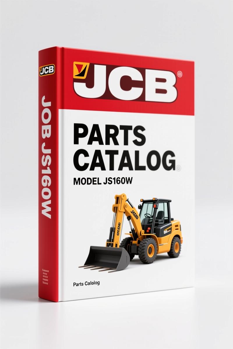 JCB JS160W Parts Catalog – 629 Pages of Factory Component Data