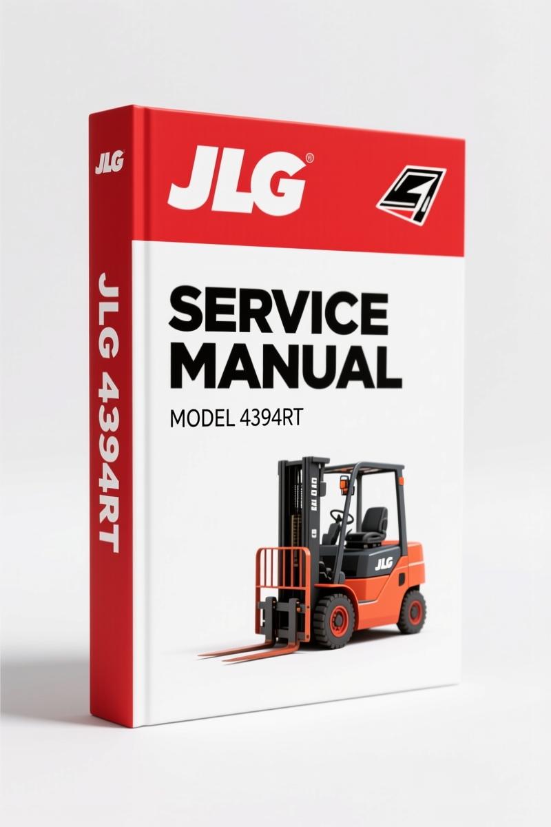 JLG 3394RT, 4394RT 2008 Service Manual – OEM Factory Repair Specs