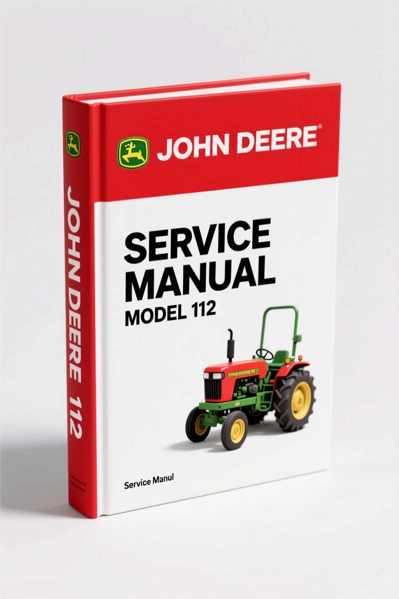 John Deere 110, 112 1967 Service Manual – OEM Specs for Technicians