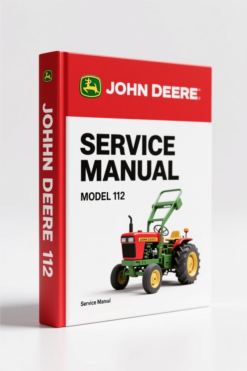 John Deere 110, 112 1969 Service Manual – Factory Specs for Technicians
